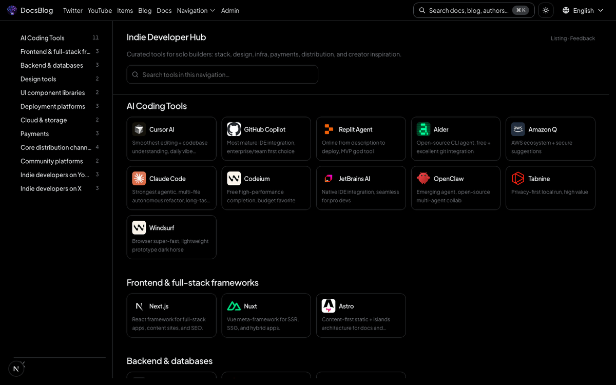 Flexible Navigation