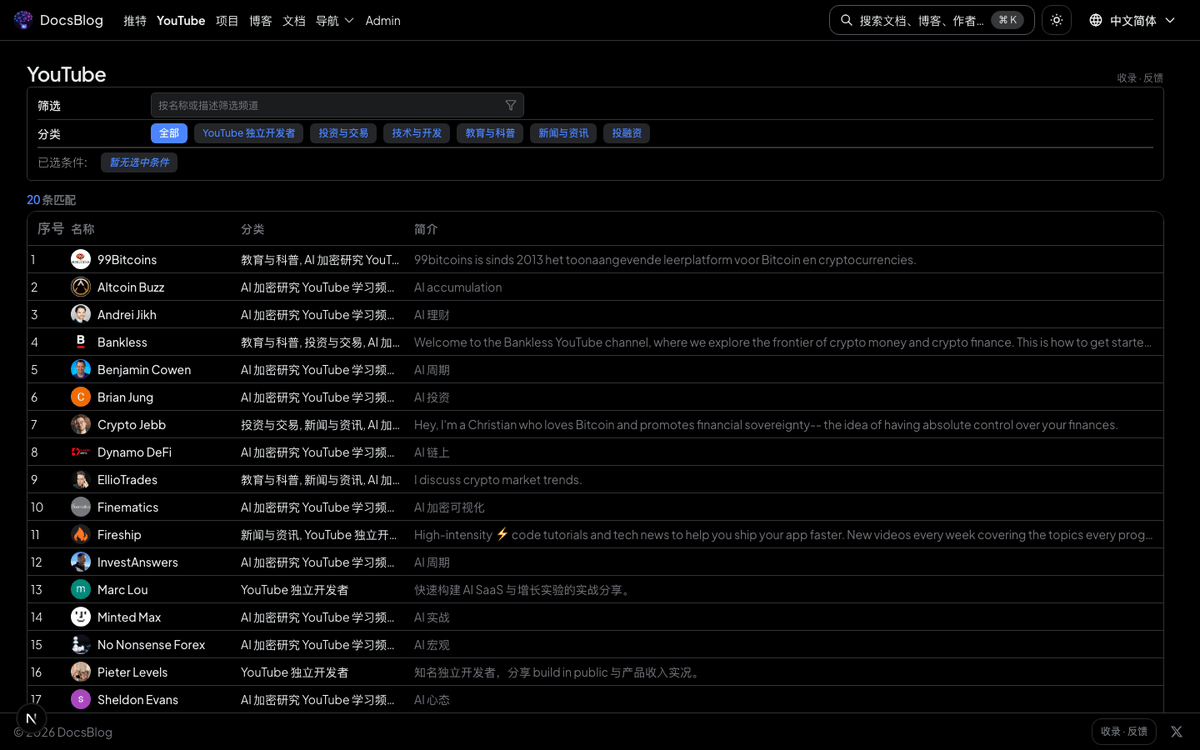 YouTube 整合